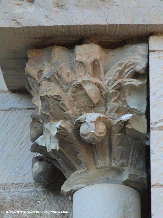 CAPITEL DEL VANO SUR